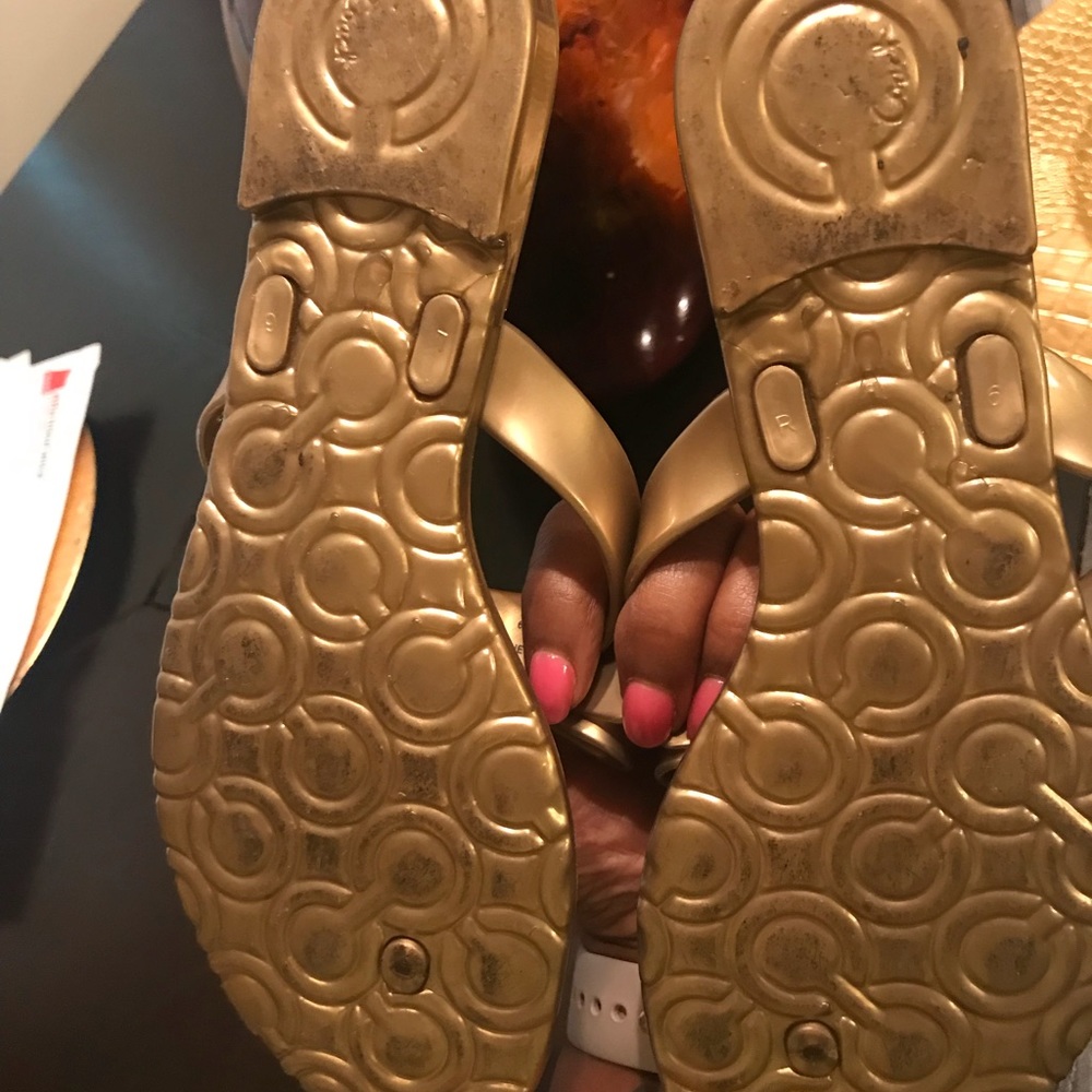Authentic NWOT Coach Sandals